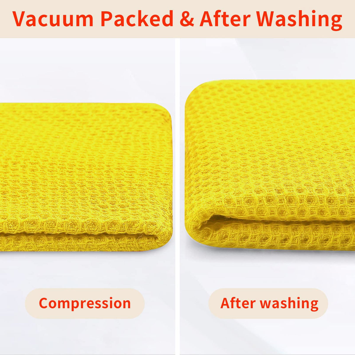 Homaxy 6-pack kitchen towels simplify restocking and gifting