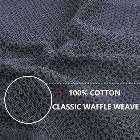 Homaxy dish towel showing absorbent honeycomb weave for quick drying