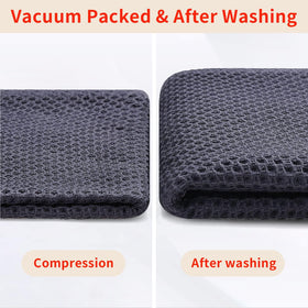 Homaxy towel demonstrating softness that improves with washing