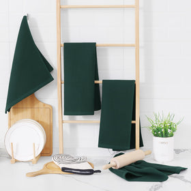 Homaxy durable cotton towels that soften with each wash