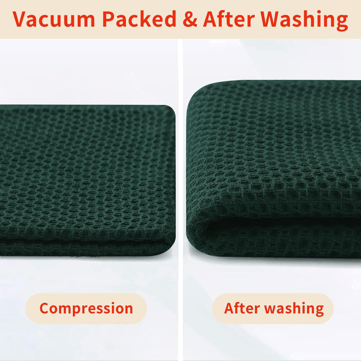 Homaxy easy-care machine-washable towels for everyday kitchen use