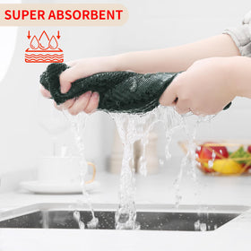 Homaxy quick-dry dish towels for efficient drying of dishes and counters