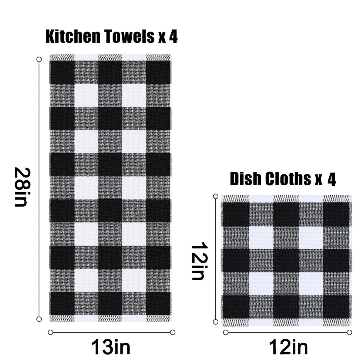 Homaxy soft and absorbent fabric dries dishes quickly without lint.