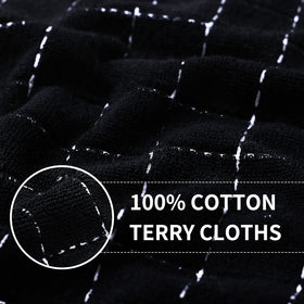 Homaxy durable towels soften with each wash for comfort