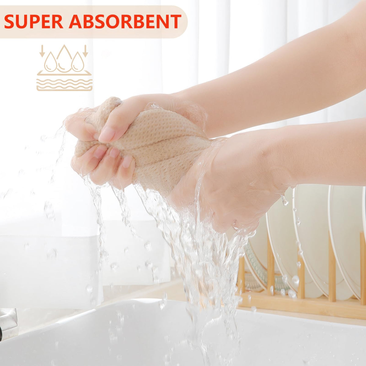 Homaxy 13x28 inch towel spread shows soft, durable cotton.