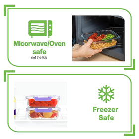 HOMBERKING 310ml square container ideal for snacks and portion control.