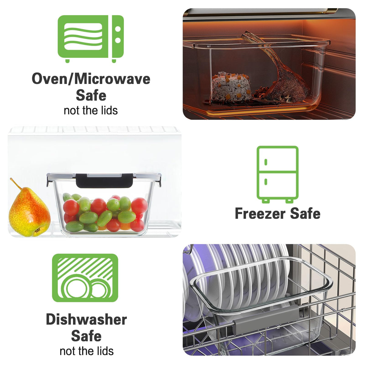 HOMBERKING borosilicate glass body offers durability and visibility.
