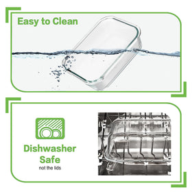 HOMBERKING BPA-free lids with easy cleaning for daily kitchen use