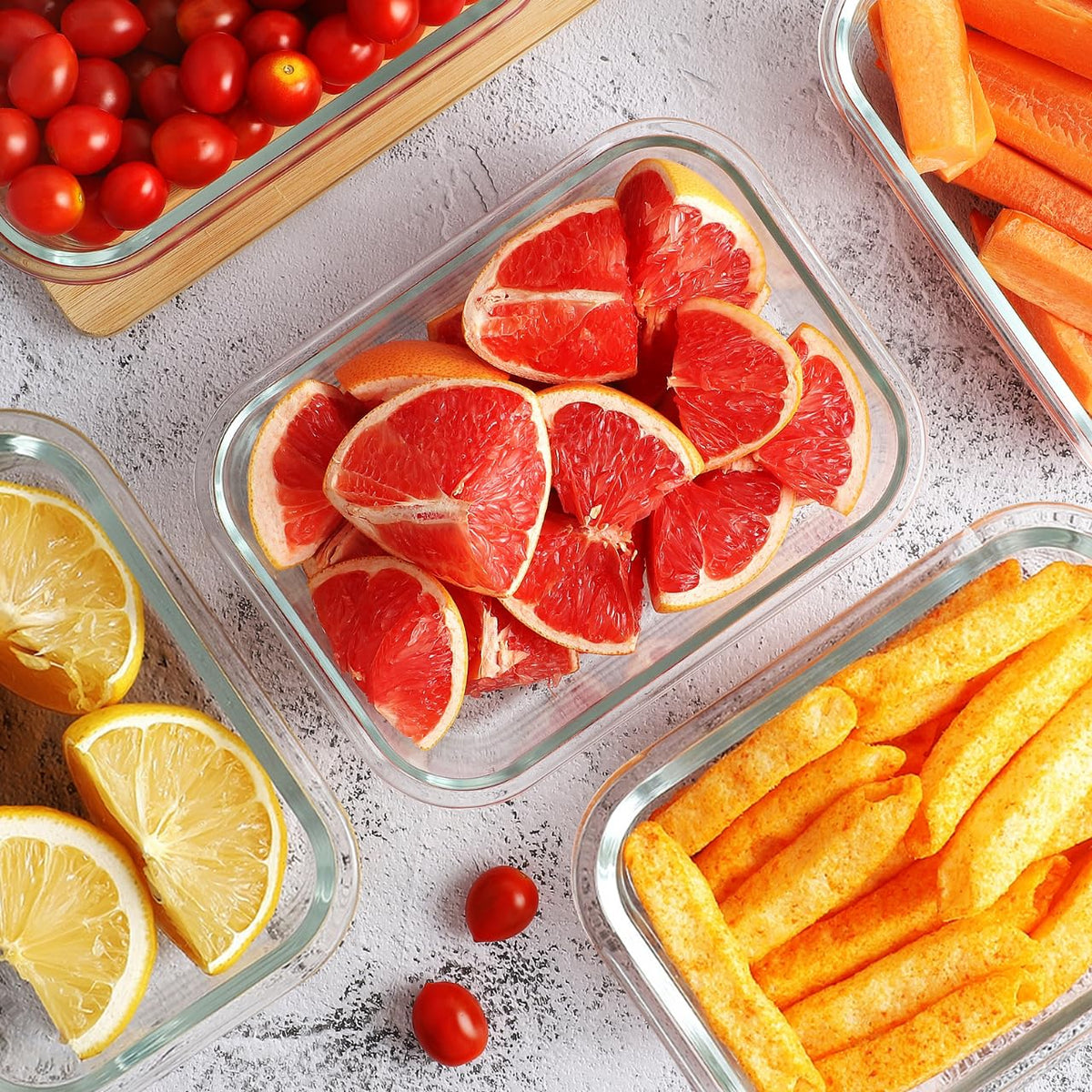 HOMBERKING leak-proof lunch box ready for transport and mess-free meals.