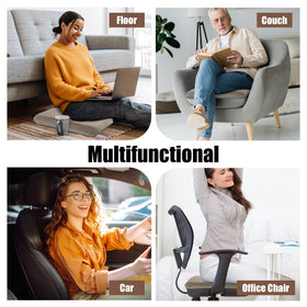 HOMBYS non-slip backing keeps cushion secure on recliners