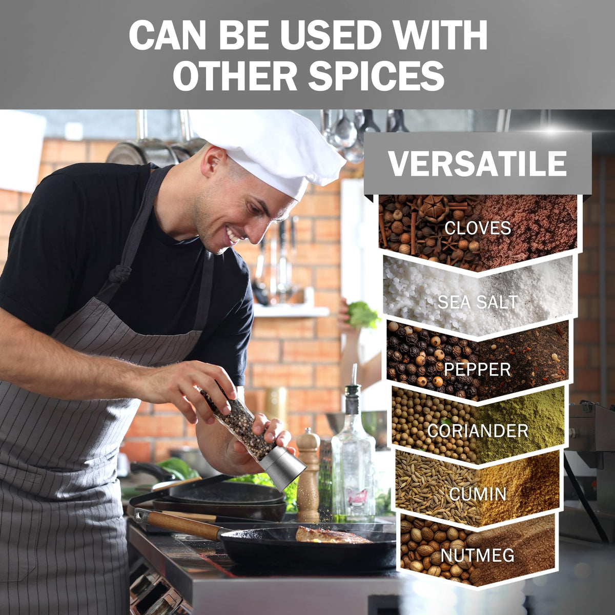 HOME EC Original stainless steel lid closeup emphasizing freshness seal.