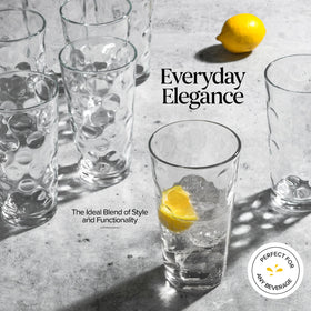 Home Essentials & Beyond elegant modern design casts subtle shadow patterns.