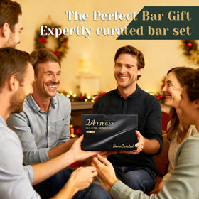 HomeCurated gift ready packaging enhances the perfect wedding or birthday bar kit