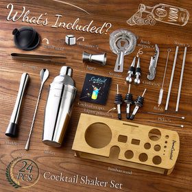 HomeCurated premium stainless steel 304 construction for durable, rust resistant barware