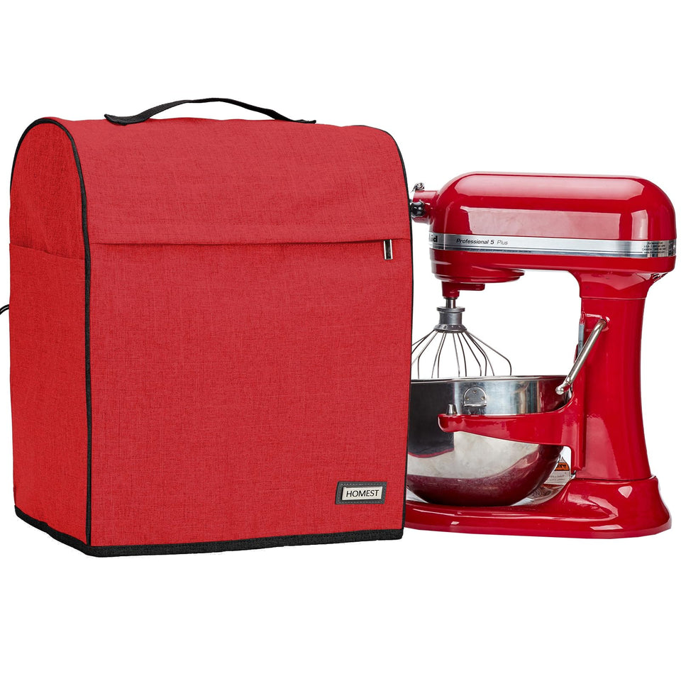 HOMEST stand mixer cover front view protects KitchenAid from dust