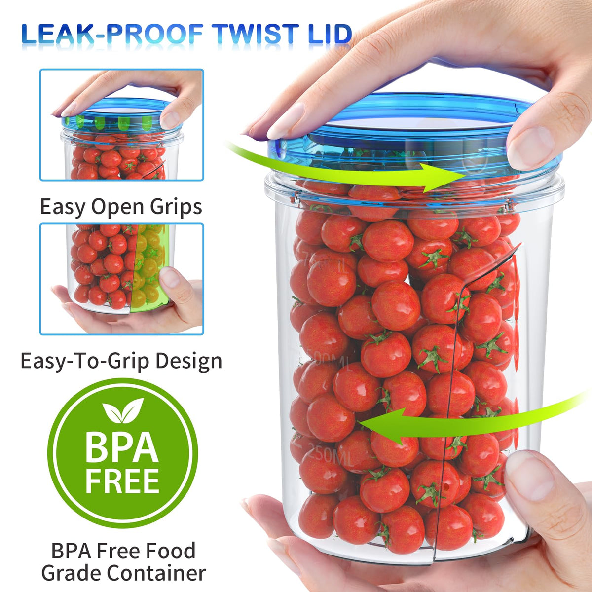 HOMETALL 32 oz meal prep container ideal for soups and leftovers.