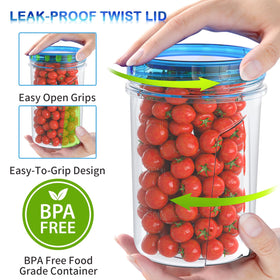 HOMETALL 32 oz meal prep container ideal for soups and leftovers.