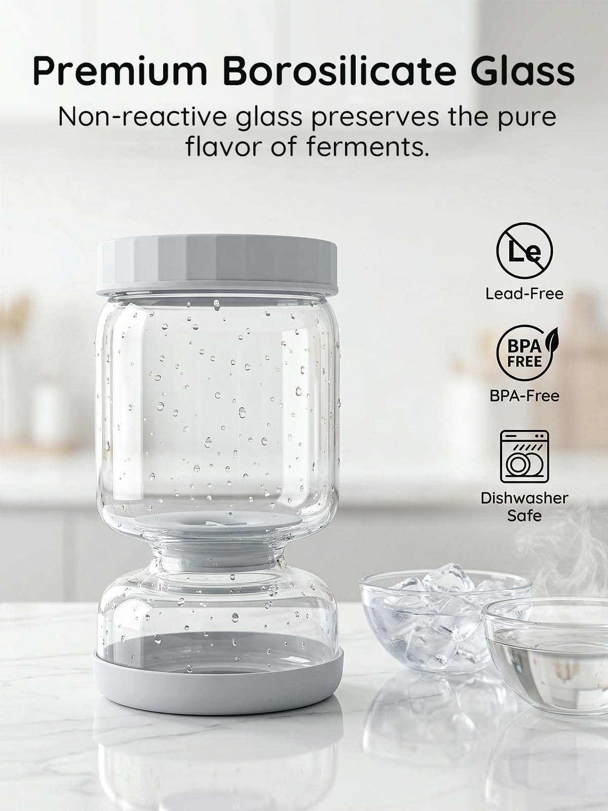 Homnoble two-compartment design enables quick dry and wet separation