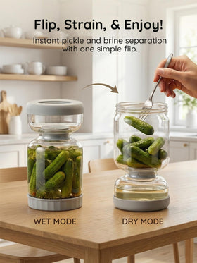 Homnoble upgraded BPA-free lid seals airtight for fresh contents