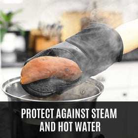 HOMWE mitts feature non-slip textured palms for secure grip.