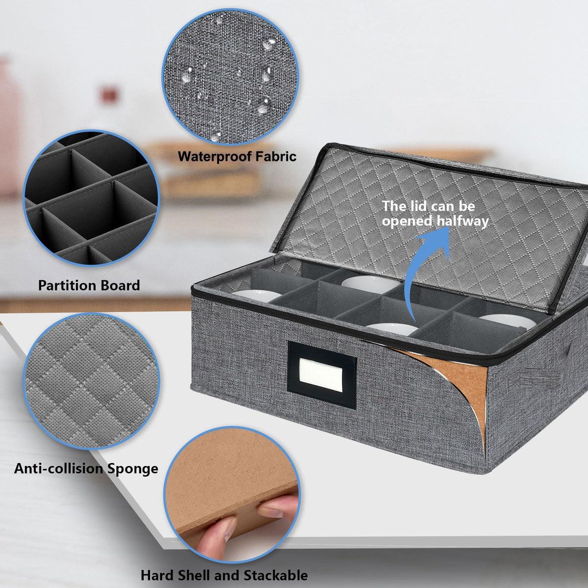 Homyfort foldable design saves space when stored