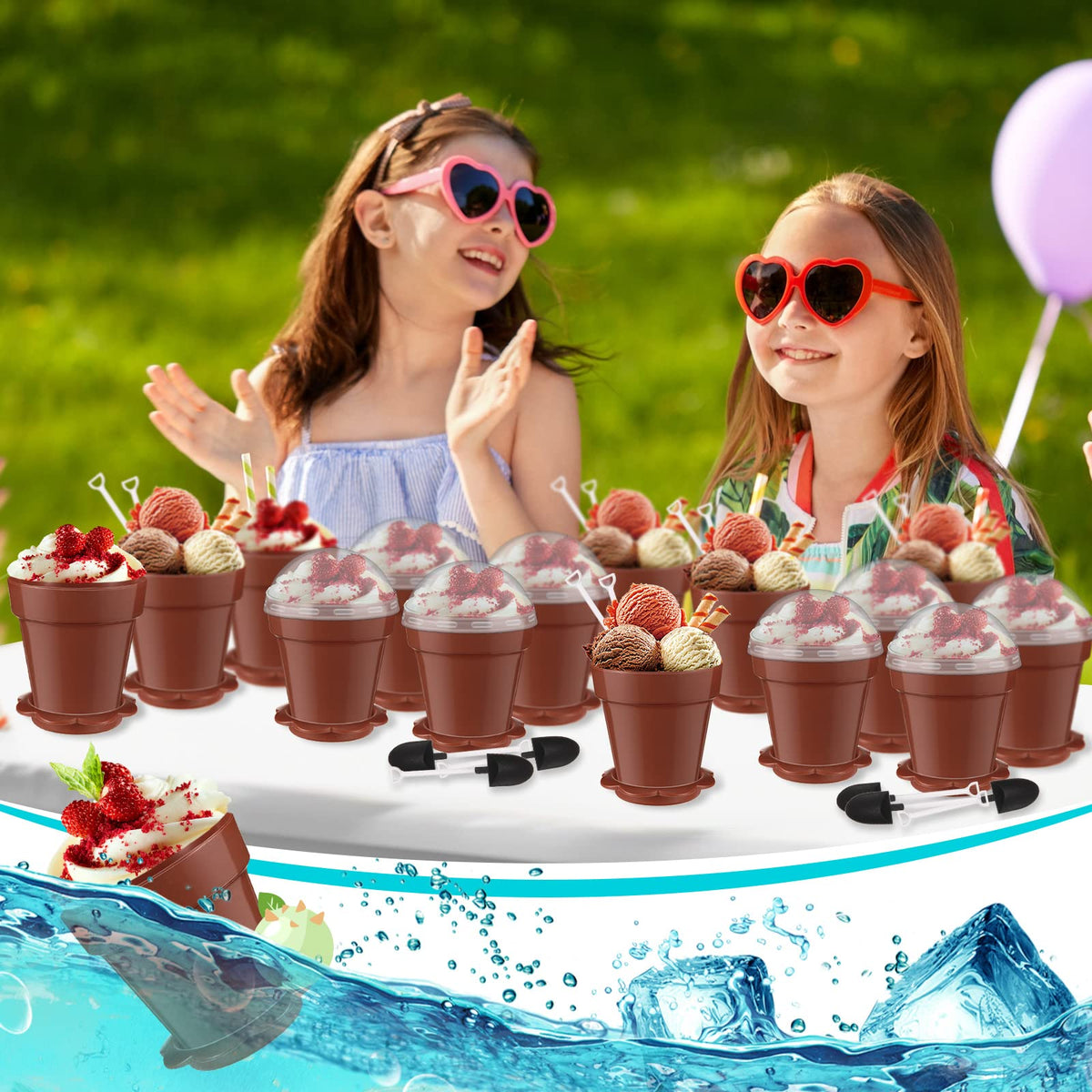 Honeydak PP dessert cup is durable and reusable for repeated use.