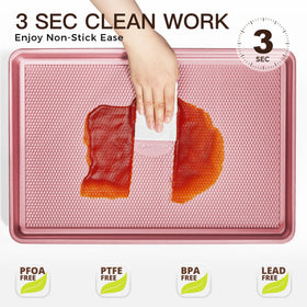 HONGBAKE heavy-duty tray for everyday oven use