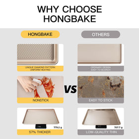 Whitford-reinforced nonstick coating enables easy release