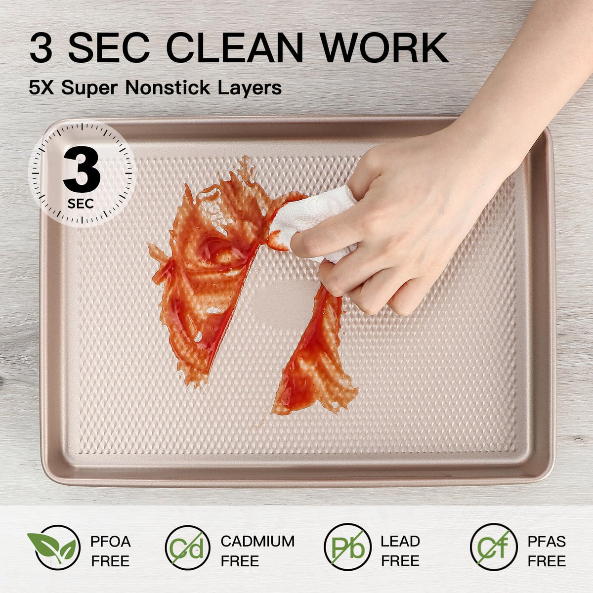 Oven-safe up to 450°F for versatile cooking