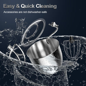 Honinst whisk attachment for fluffy whipped cream and airy meringues.
