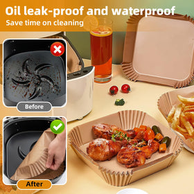 HONYAO liners bottom detail highlights non-stick surface and easy food release