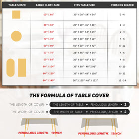 Horaldaily Easter tablecloth family-dining setup for large gatherings