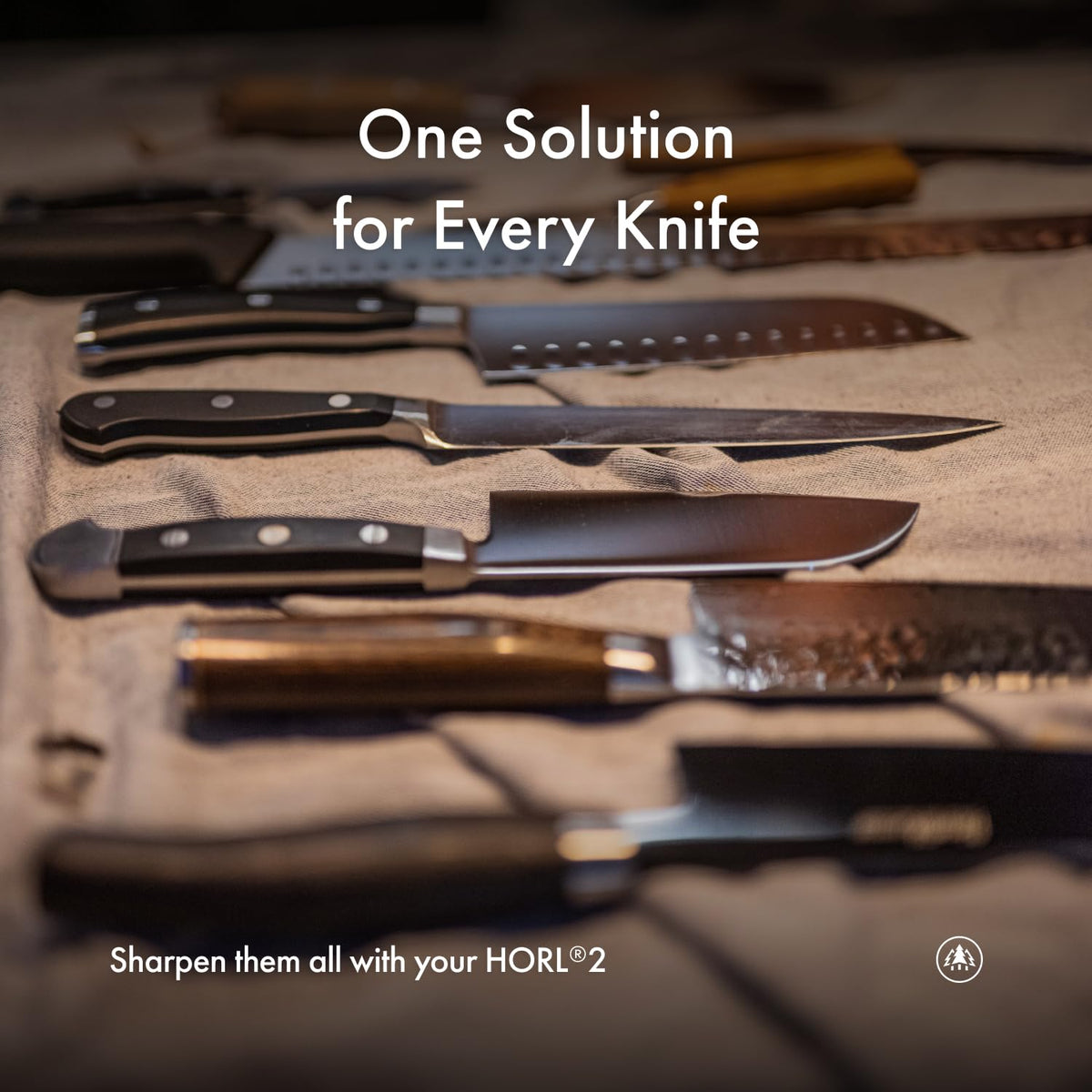 HORL 20-degree edge supports robust kitchen tasks with long-lasting sharpness.