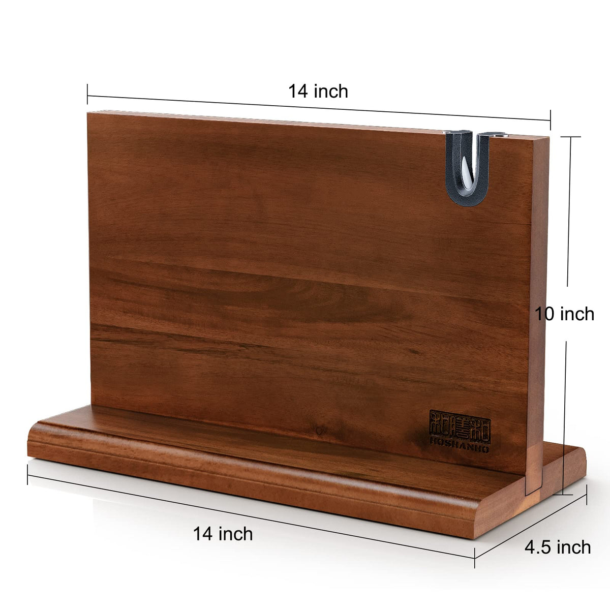 HOSHANHO non-slip base adds stability during prep and storage.