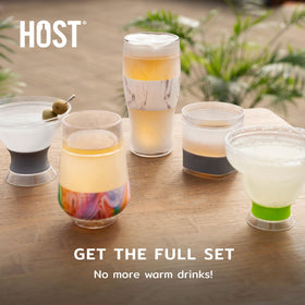 Host Freeze gift idea in a sleek gray set for craft beer lovers.