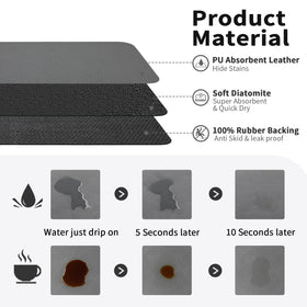 HotLive Coffee Mat surface hides stains from coffee and milk