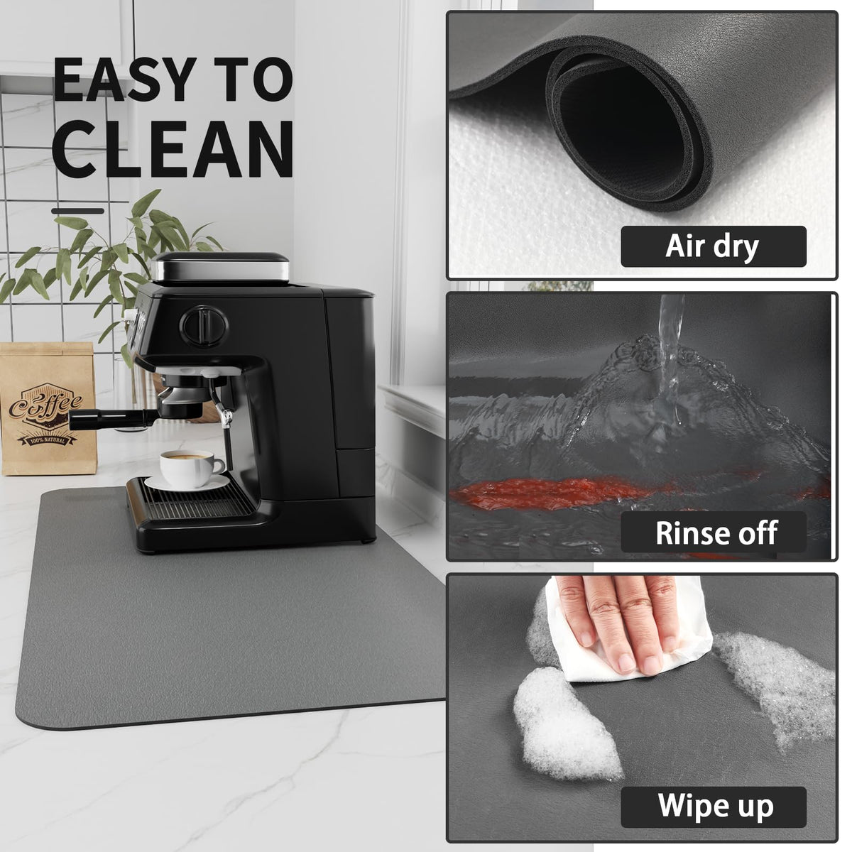 HotLive mat used for versatile countertop uses in the kitchen
