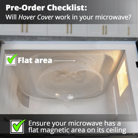 Hover Cover BPA-free, dishwasher safe lid for easy cleanup.