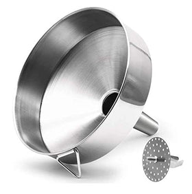 HOXHA stainless steel funnel durable kitchen tool for oils and liquids