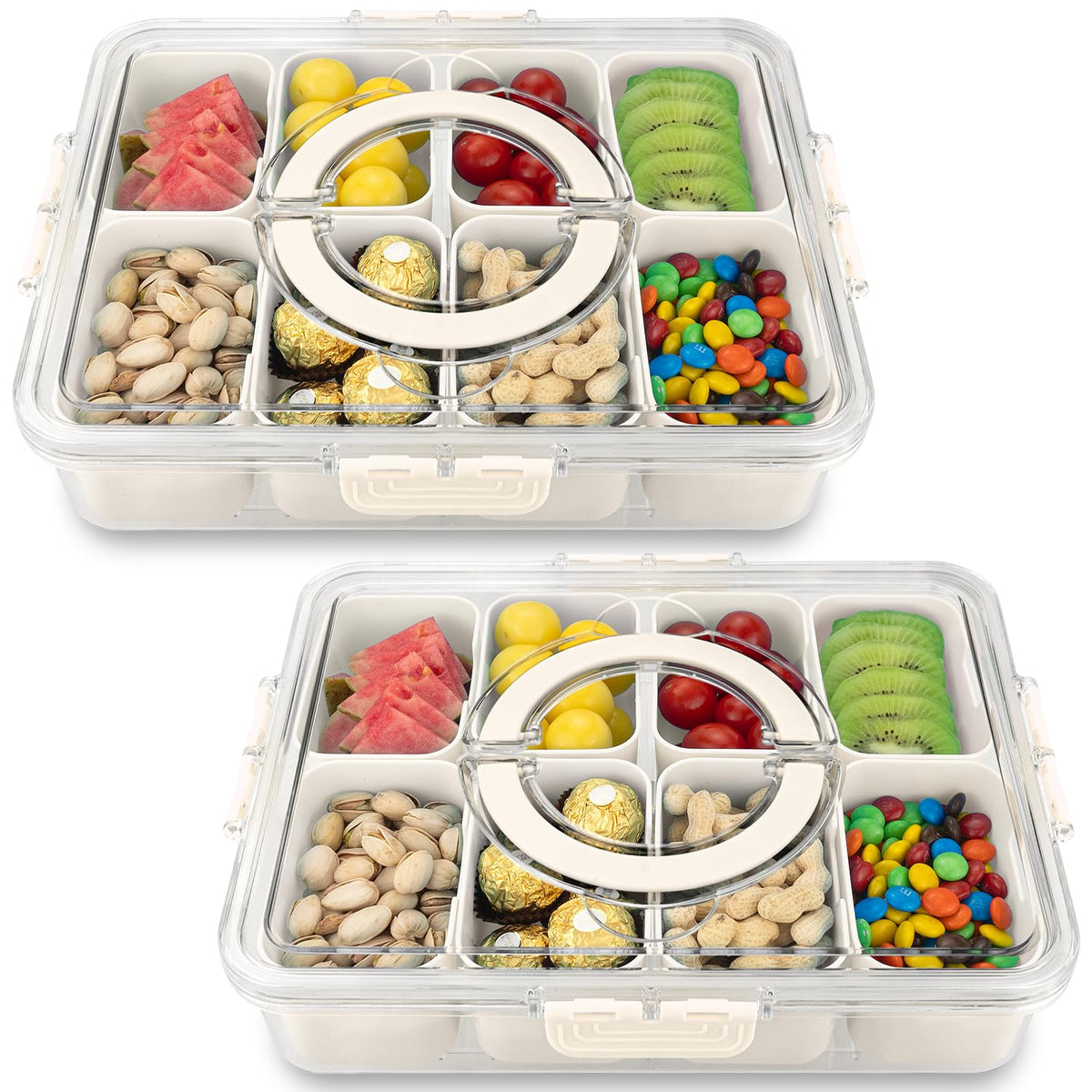 HRXFOZ family-friendly tray perfect for picnics and parties.