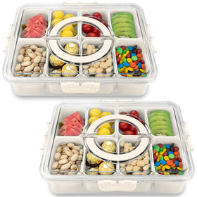 HRXFOZ family-friendly tray perfect for picnics and parties.