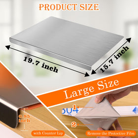 HUAKENER dual-sided board for bread and pastry prep and mats