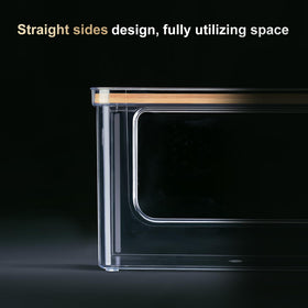 Hudgan clear plastic design helps spot contents at a glance