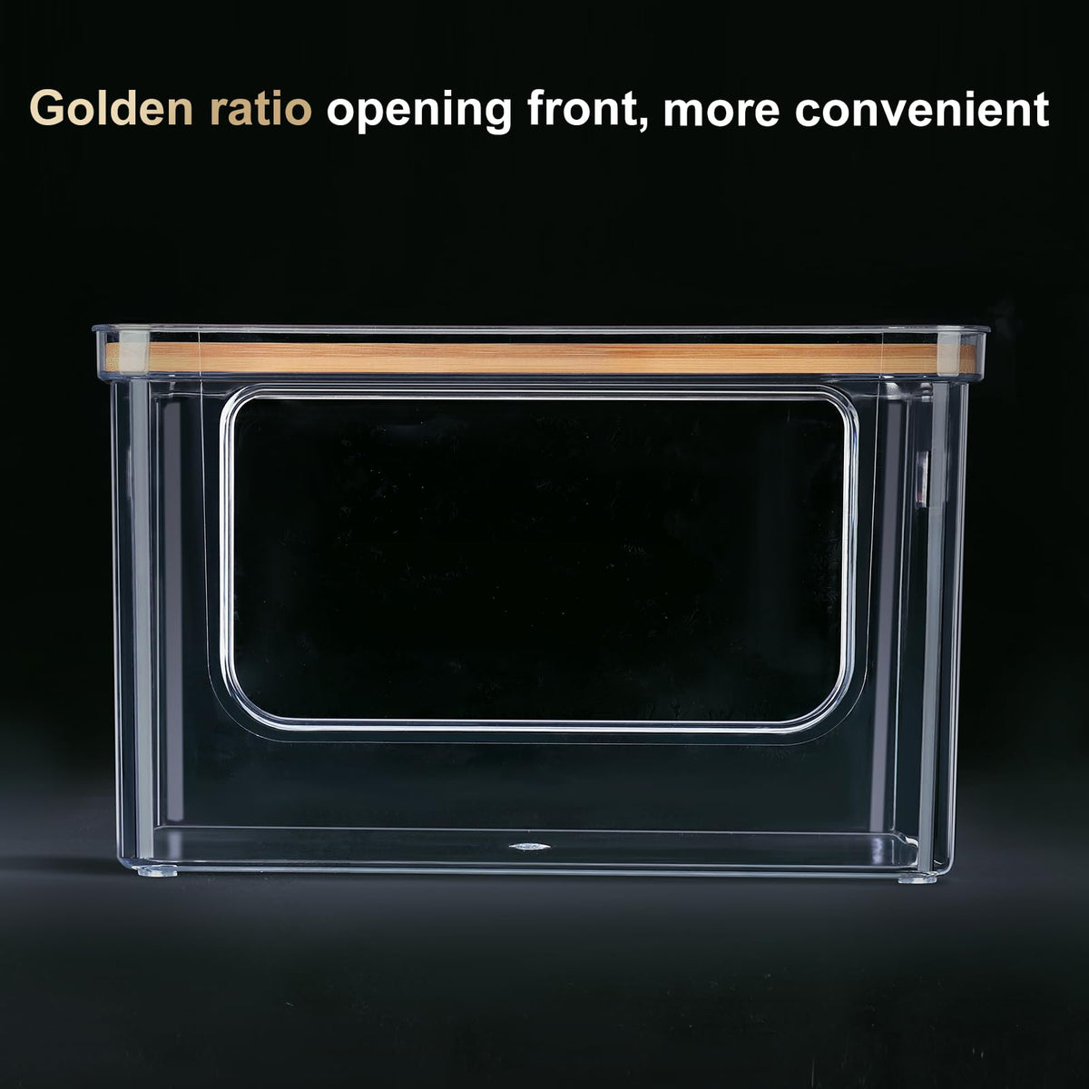 Hudgan compact under-sink storage fits standard bags and spaces.