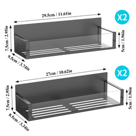 HuggieGems fridge magnet spice rack setup on metal surface