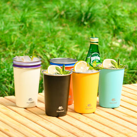 HurOutd shatterproof camping cups ideal for hiking and boating adventures.