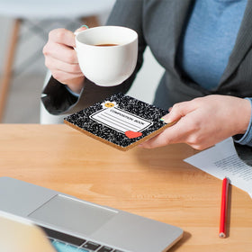 Hushee versatile teacher coasters for events like graduations