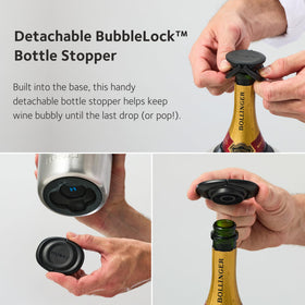Huski Champagne Chiller copper plating boosts thermal efficiency for longer cooling