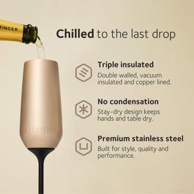 Huski triple-insulation preserves chill and fizz longer