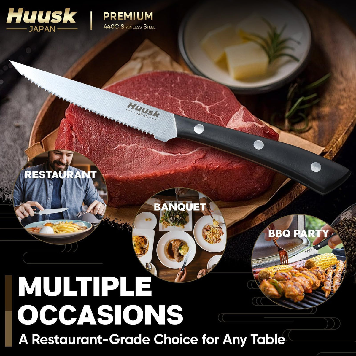 Huusk magnetic gift box packaging makes a stylish, ready-to-gift presentation.